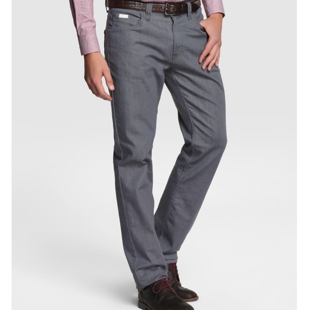 Armani collezioni slim fit pants
